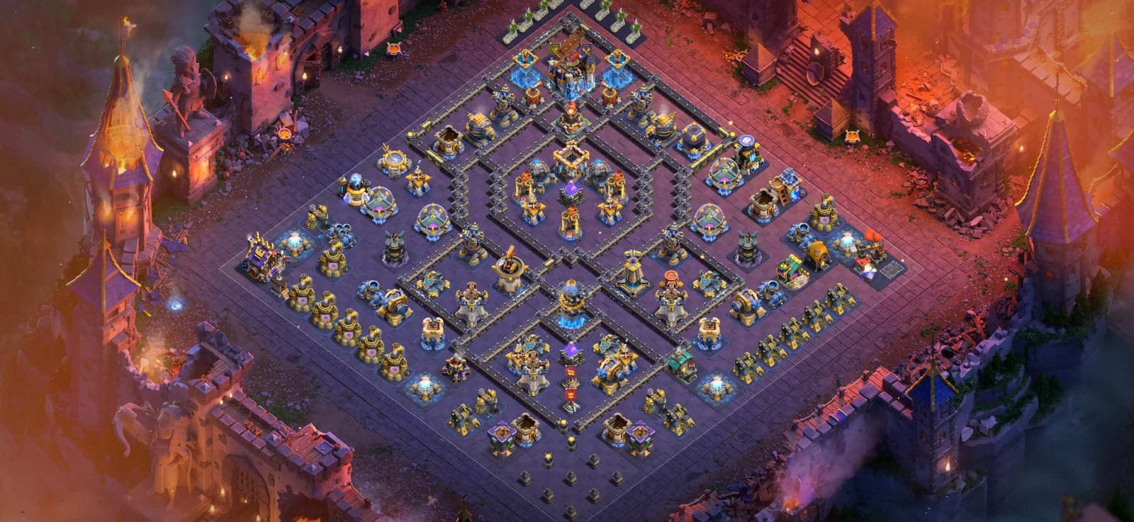 Geometric Obsidian Bastion